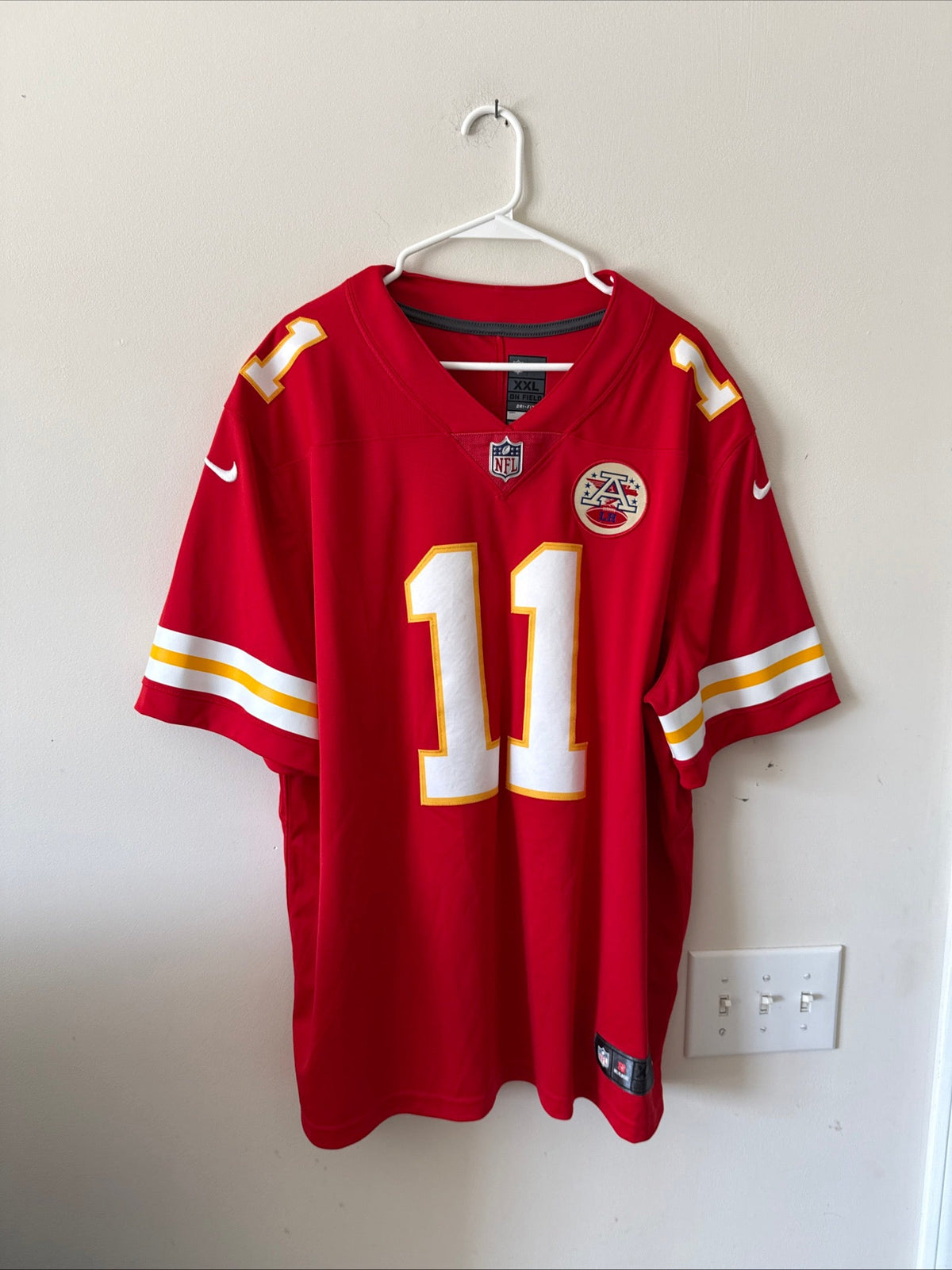 MEN’S NIKE ALEX SMITH 11 KANSAS CITY CHIEFS VAPOR LMTD JERSEY SZ 2XL - RARE - Kyle’s Football Cards
