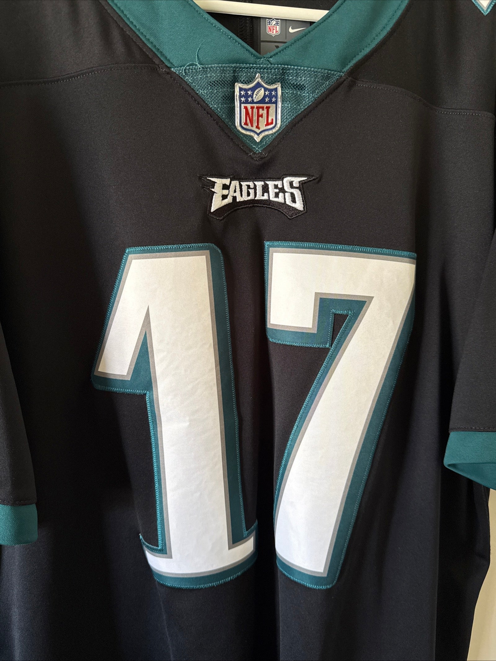 Men’s Nike Alshon Jeffery 17 Philadelphia Eagles Vapor Lmtd Jersey Sz XL - RARE - Kyle’s Football Cards