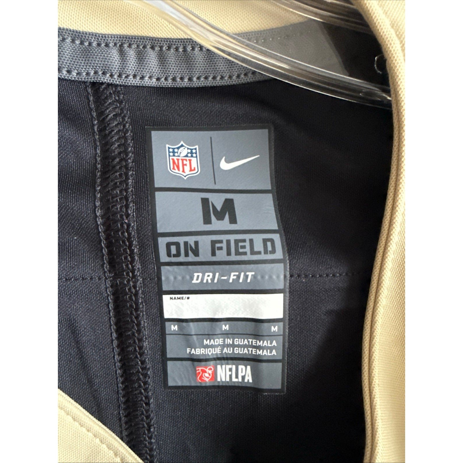Men’s Nike Alvin Kamara 41 New Orleans Saints Vapor Limited Away Jersey Sz M - Kyle’s Football Cards