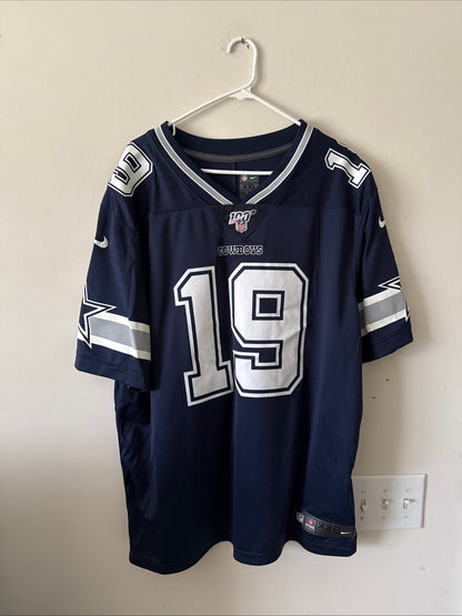 Men's Nike Amari Cooper 19 Dallas Cowboys NFL 100 Vapor Limited Jersey Sz 2XL - Kyle’s Football Cards