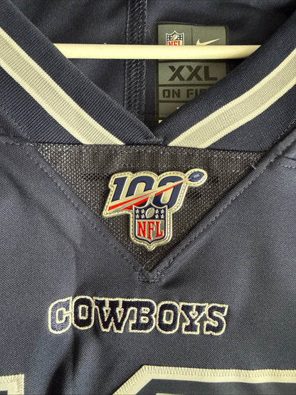 Men's Nike Amari Cooper 19 Dallas Cowboys NFL 100 Vapor Limited Jersey Sz 2XL - Kyle’s Football Cards