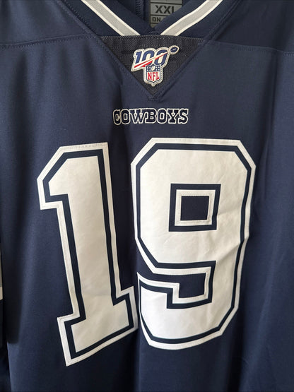 Men's Nike Amari Cooper 19 Dallas Cowboys NFL 100 Vapor Limited Jersey Sz 2XL - Kyle’s Football Cards