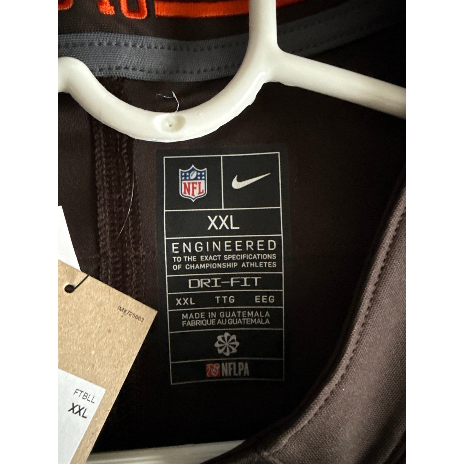 Men’s Nike Amari Cooper 2 Cleveland Browns Vapor Limited Jersey Sz 2XL - NWT - Kyle’s Football Cards