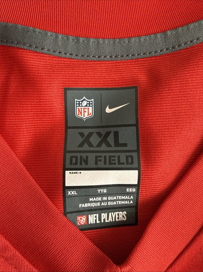 Men’s Nike Amari Cooper 89 Raiders 2017 Pro Bowl AFC Jersey Sz 2XL Red RARE - Kyle’s Football Cards