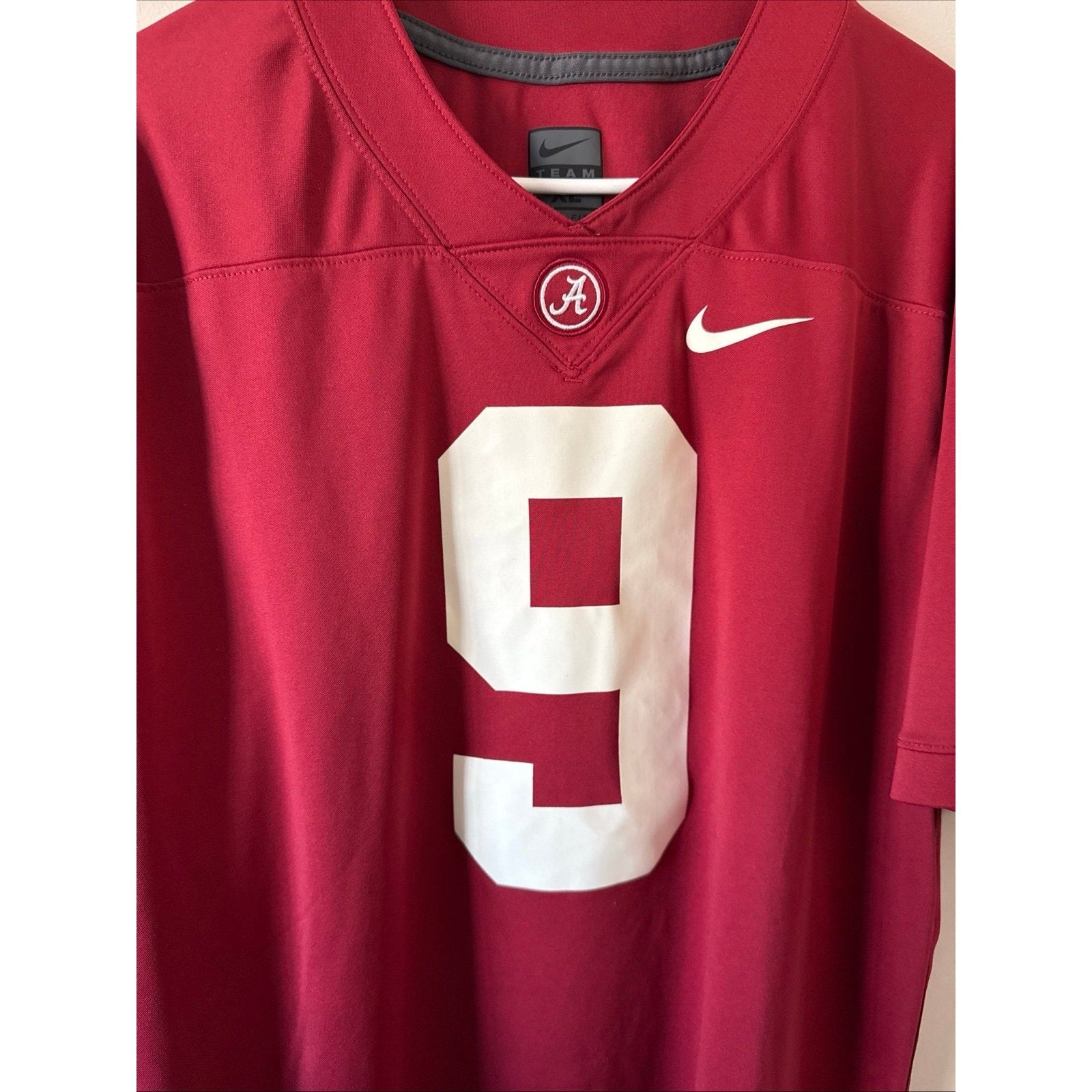 Men’s Nike Amari Cooper 9 Alabama Crimson Tide Jersey NCAA Size XL - Maroon - Kyle’s Football Cards