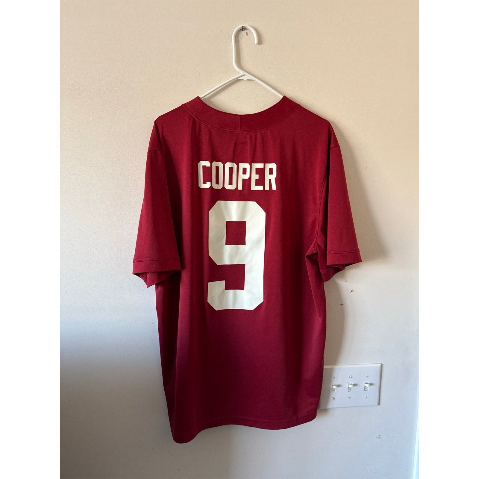 Men’s Nike Amari Cooper 9 Alabama Crimson Tide Jersey NCAA Size XL - Maroon - Kyle’s Football Cards
