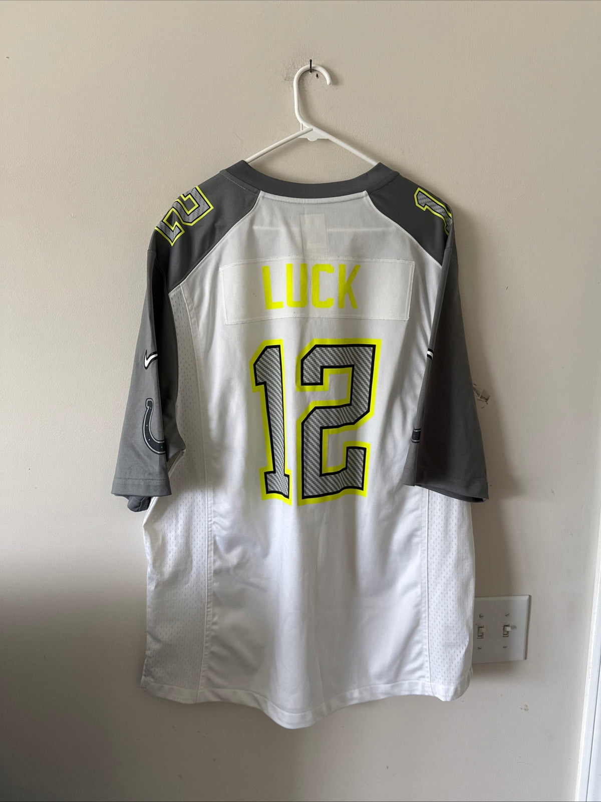 Men’s Nike Andrew Luck 12 Colts 2015 Pro Bowl Lmtd Jersey Sz XL - RARE - Kyle’s Football Cards