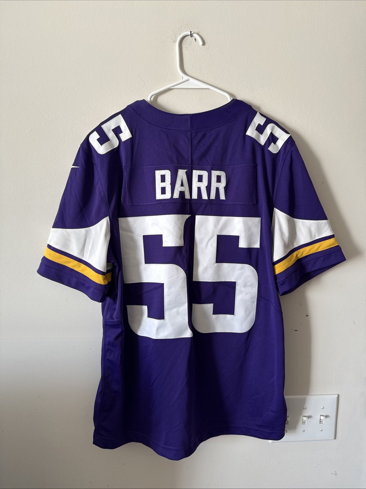Men’s Nike Anthony Barr 55 Minnesota Vikings Vapor Limited Jersey Sz L - RARE - Kyle’s Football Cards