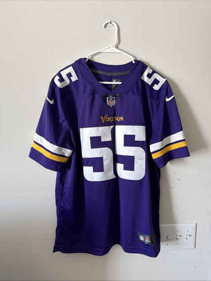 Men’s Nike Anthony Barr 55 Minnesota Vikings Vapor Limited Jersey Sz L - RARE - Kyle’s Football Cards