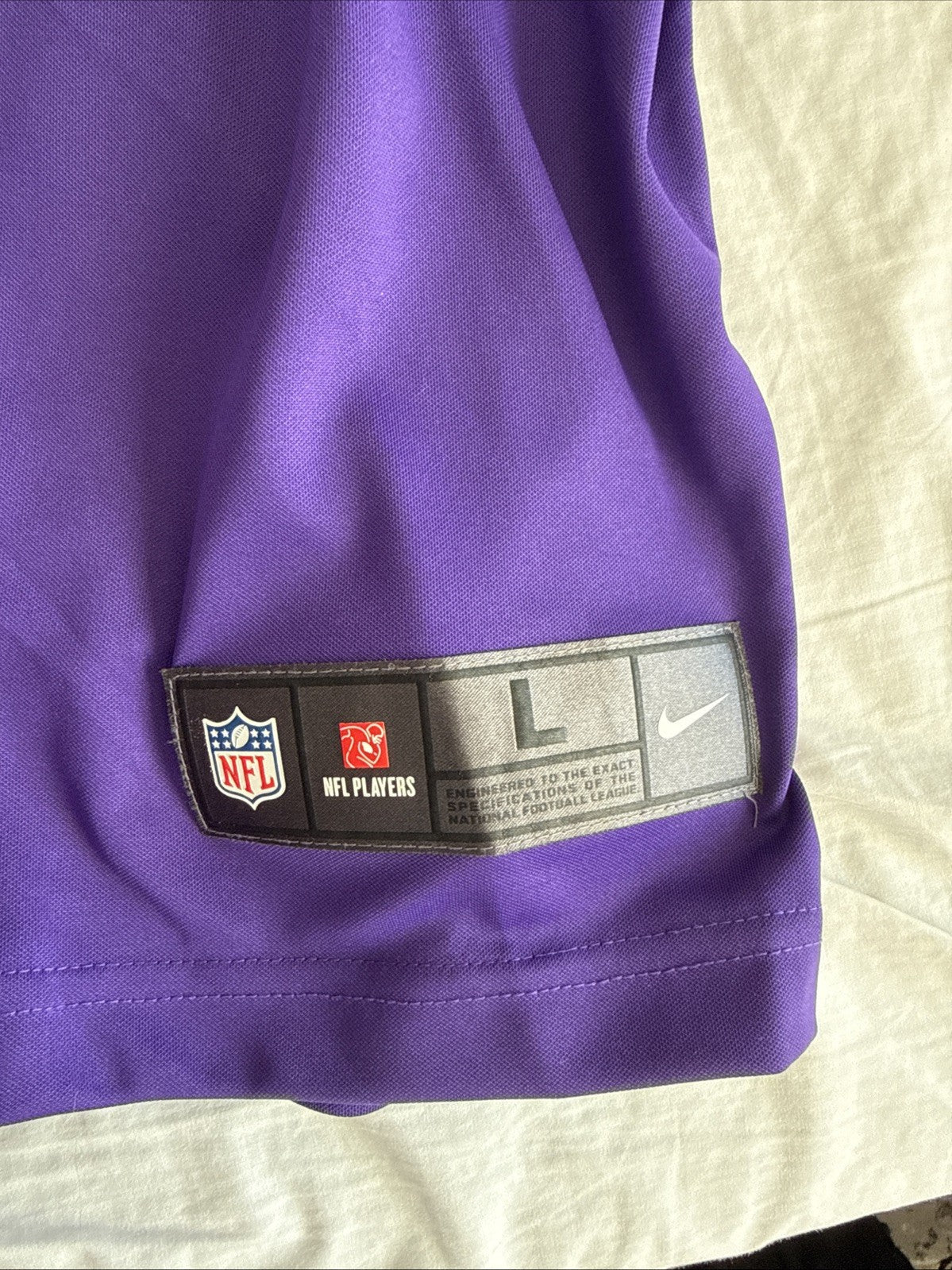 Men’s Nike Anthony Barr 55 Minnesota Vikings Vapor Limited Jersey Sz L - RARE - Kyle’s Football Cards