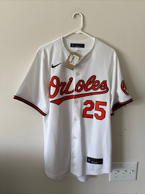 Men’s Nike Anthony Santander #25 Baltimore Orioles MLB Baseball Jersey Sz S NWT