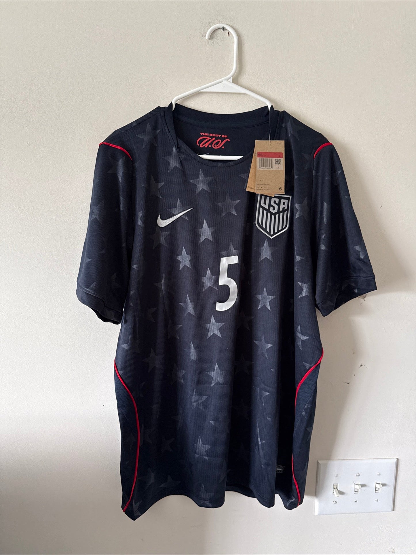 Men’s Nike Antonee Robinson 5 Team USA Soccer 2026 Away Jersey Sz L - NWT RARE - Kyle’s Football Cards