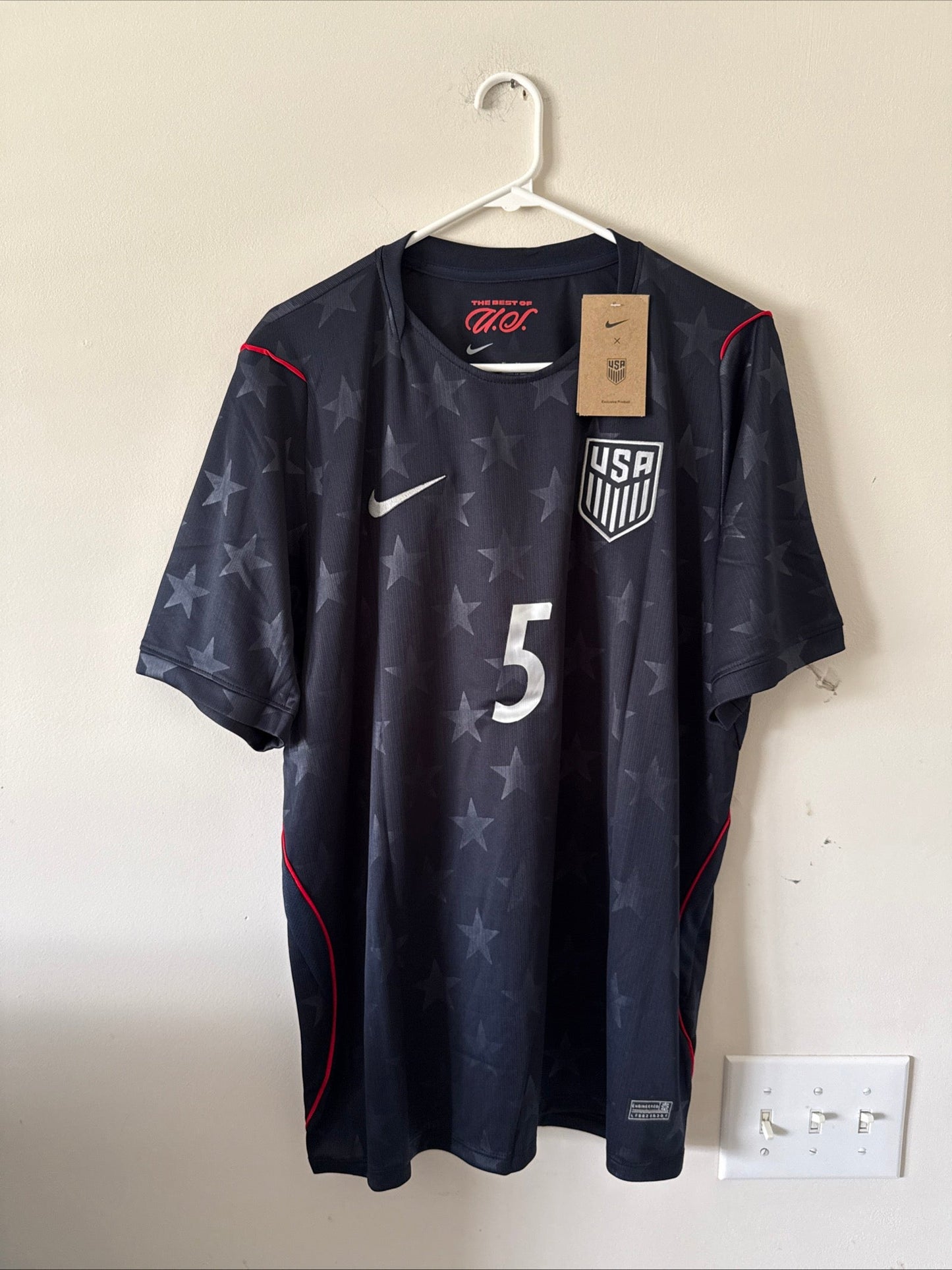 Men’s Nike Antonee Robinson 5 Team USA Soccer 2026 Away Jersey Sz XL - NWT RARE - Kyle’s Football Cards