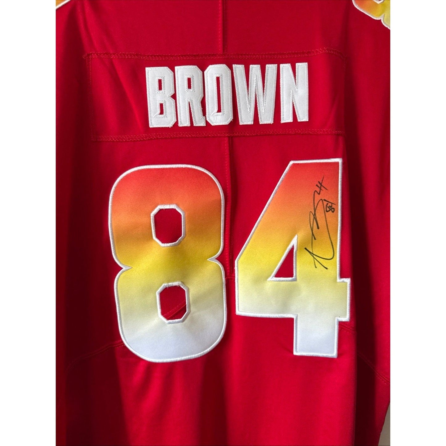 Men’s Nike Antonio Brown 2018 Pro Bowl Autographed NFL Jersey Sz XL - NWT RARE - Kyle’s Football Cards