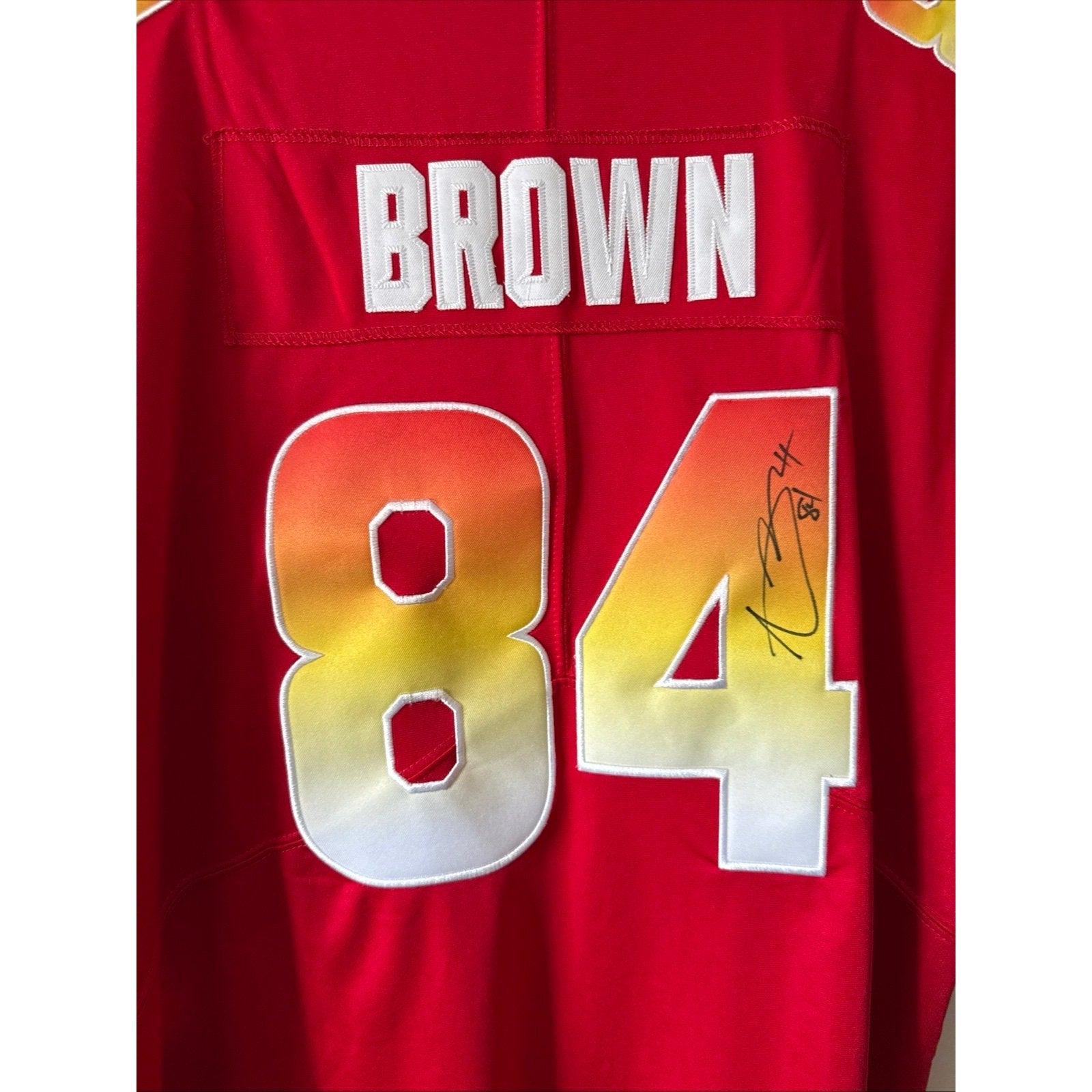 Men’s Nike Antonio Brown 2018 Pro Bowl Autographed NFL Jersey Sz XL - NWT RARE - Kyle’s Football Cards