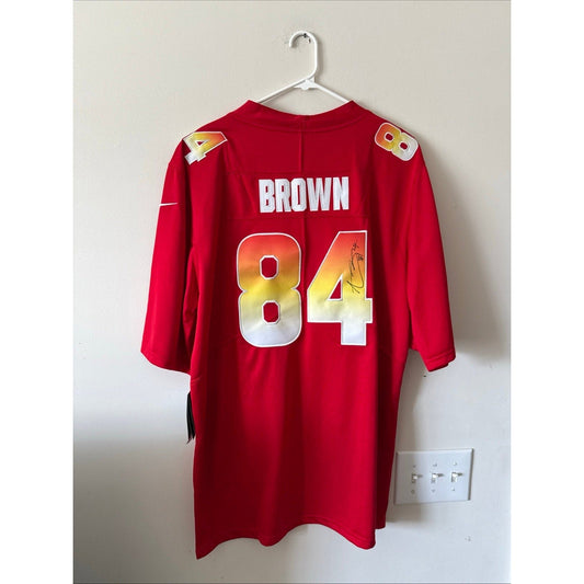Men’s Nike Antonio Brown 2018 Pro Bowl Autographed NFL Jersey Sz XL - NWT RARE - Kyle’s Football Cards