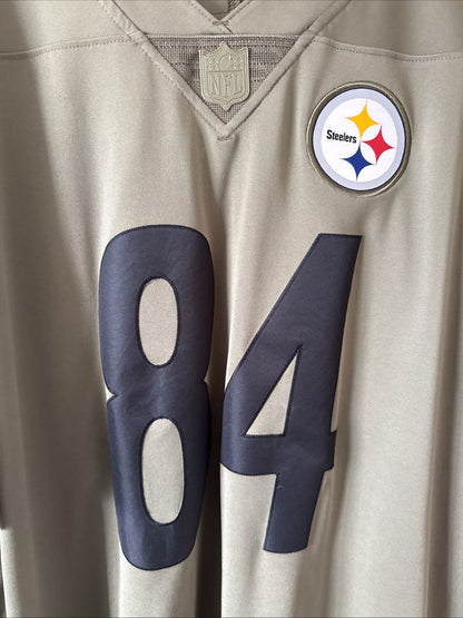 Men’s Nike Antonio Brown 84 Pittsburgh Steelers Salute To Service Jersey Sz XL - Kyle’s Football Cards
