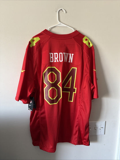Men’s Nike Antonio Brown #84 Steelers 2017 Pro Bowl AFC Jersey Sz XL - NWT RARE - Kyle’s Football Cards