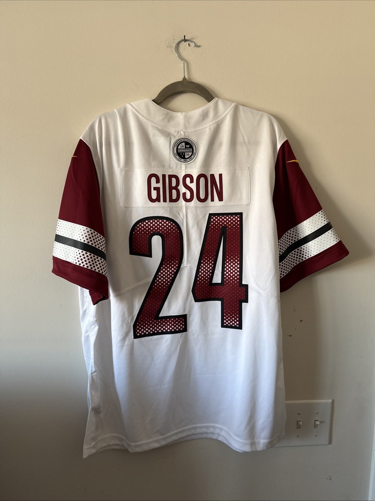 Men’s Nike Antonio Gibson 24 Washington Commanders NFL Jersey Sz XL - RARE - Kyle’s Football Cards