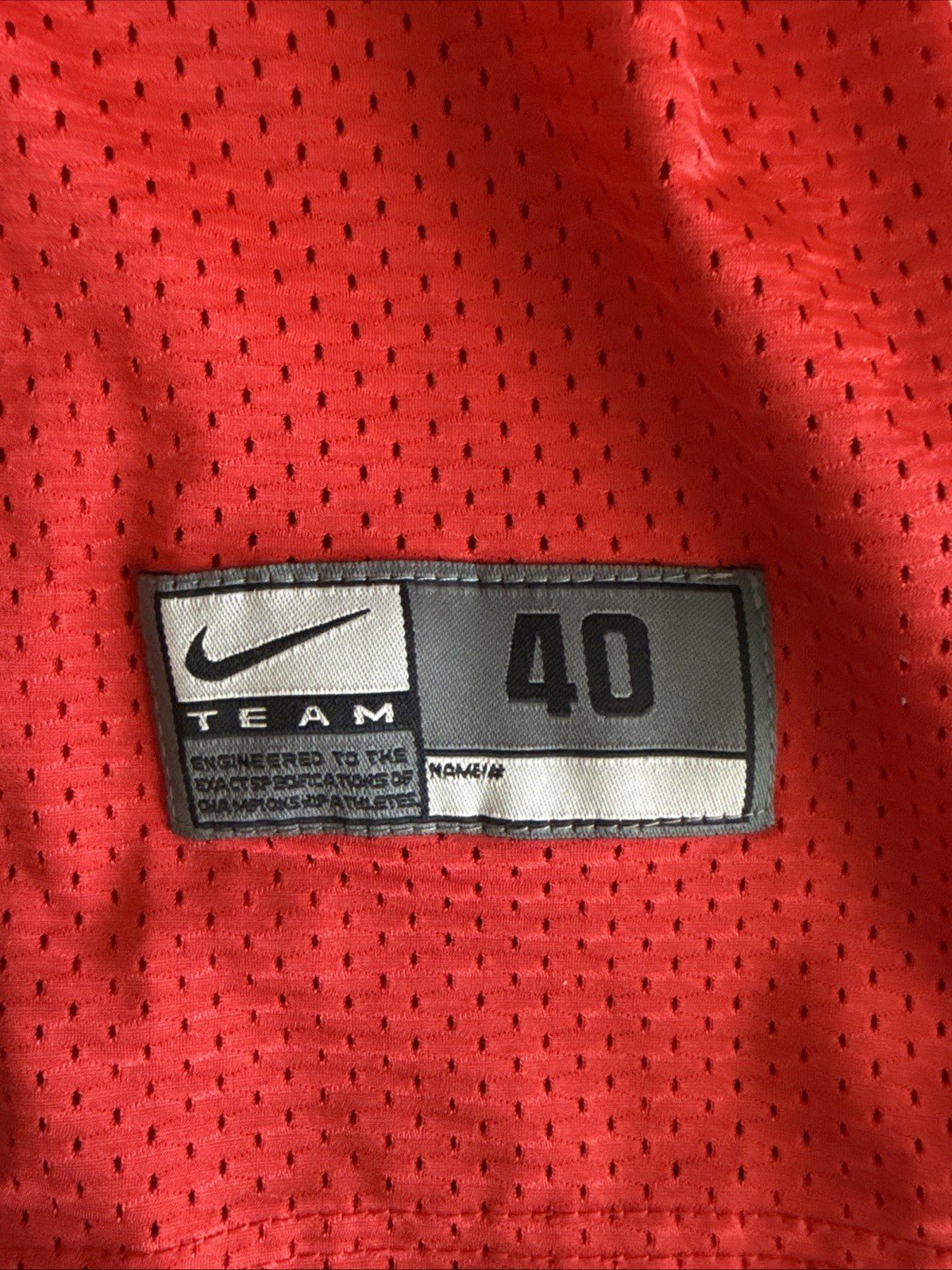 Men’s Nike Archie Griffin 45 Ohio State Buckeyes Throwback Jersey Sz 40 - Red - Kyle’s Football Cards