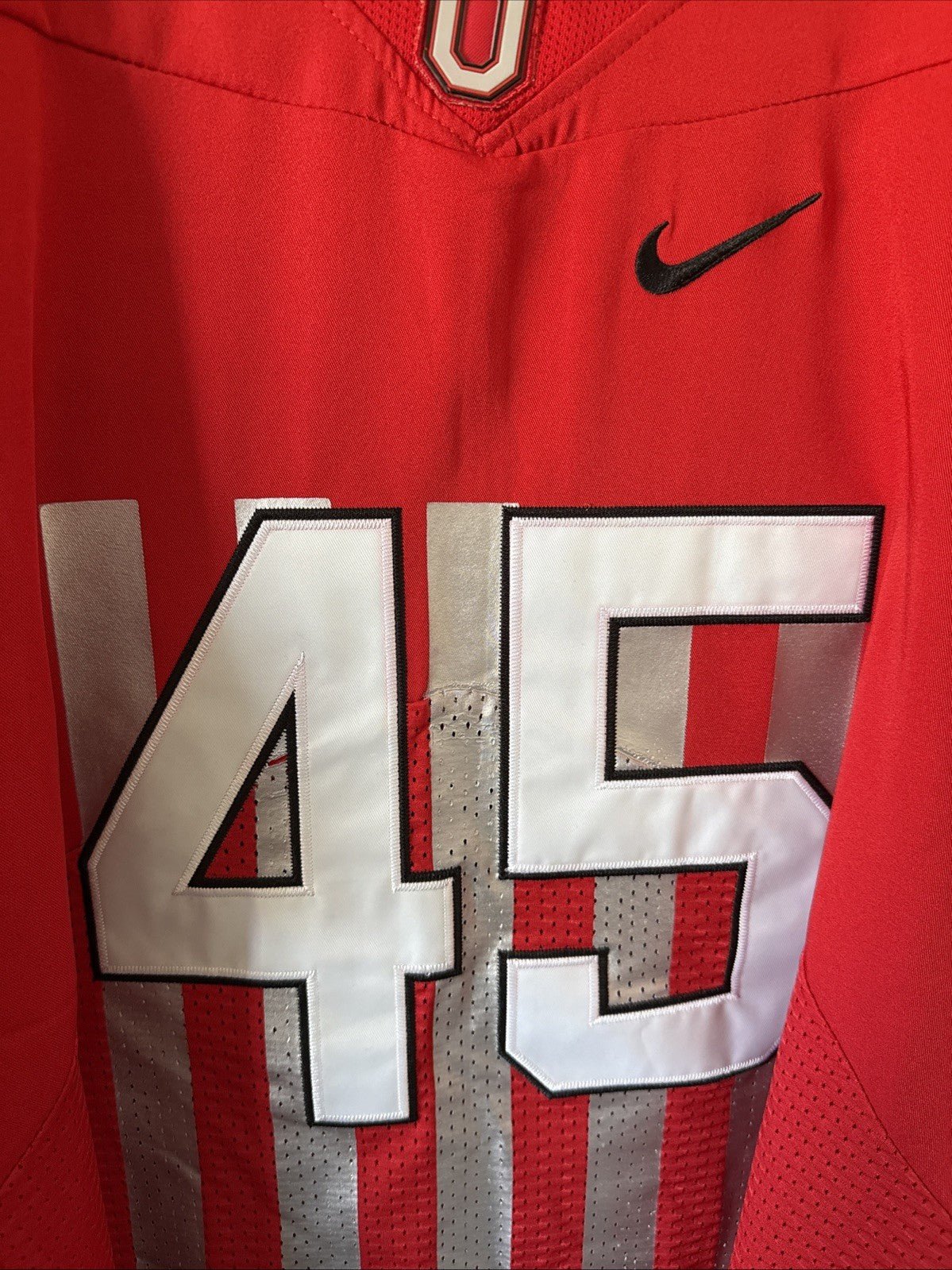 Men’s Nike Archie Griffin 45 Ohio State Buckeyes Throwback Jersey Sz 40 - Red - Kyle’s Football Cards