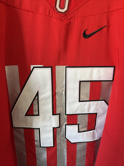 Men’s Nike Archie Griffin 45 Ohio State Buckeyes Throwback Jersey Sz 40 - Red - Kyle’s Football Cards