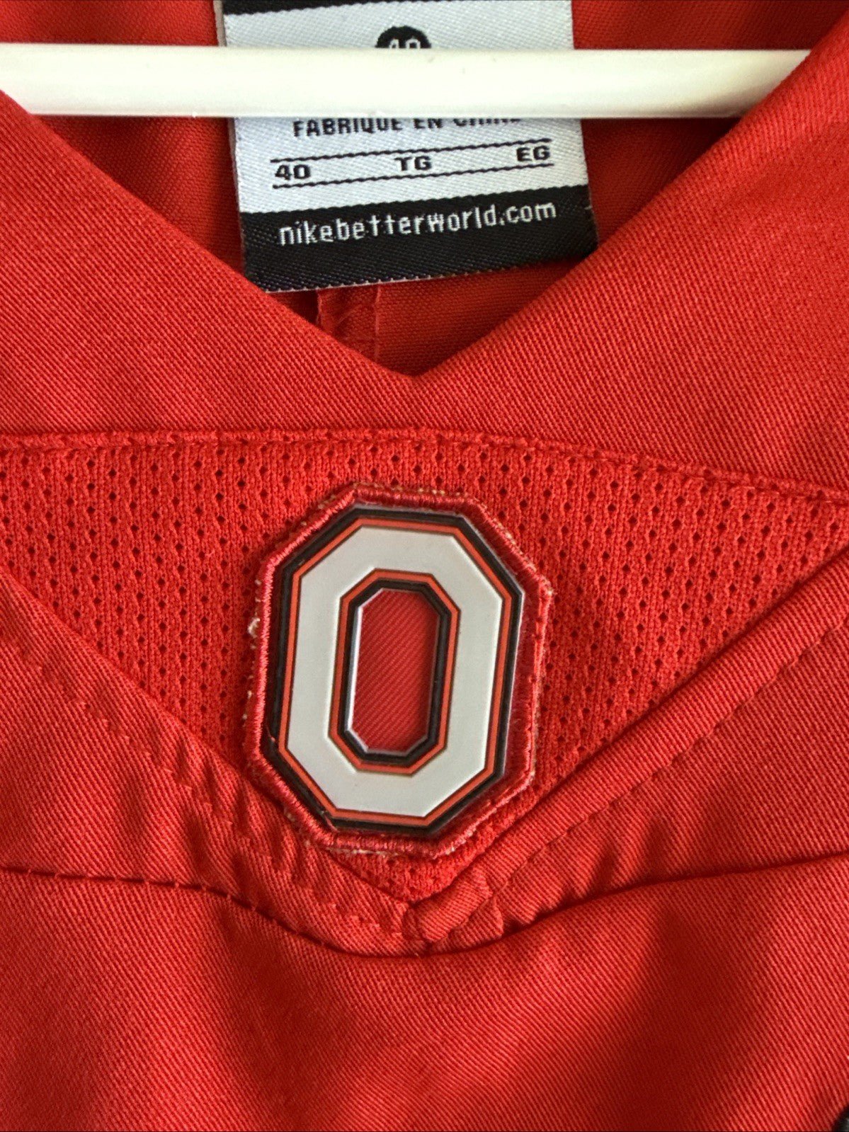 Men’s Nike Archie Griffin 45 Ohio State Buckeyes Throwback Jersey Sz 40 - Red - Kyle’s Football Cards