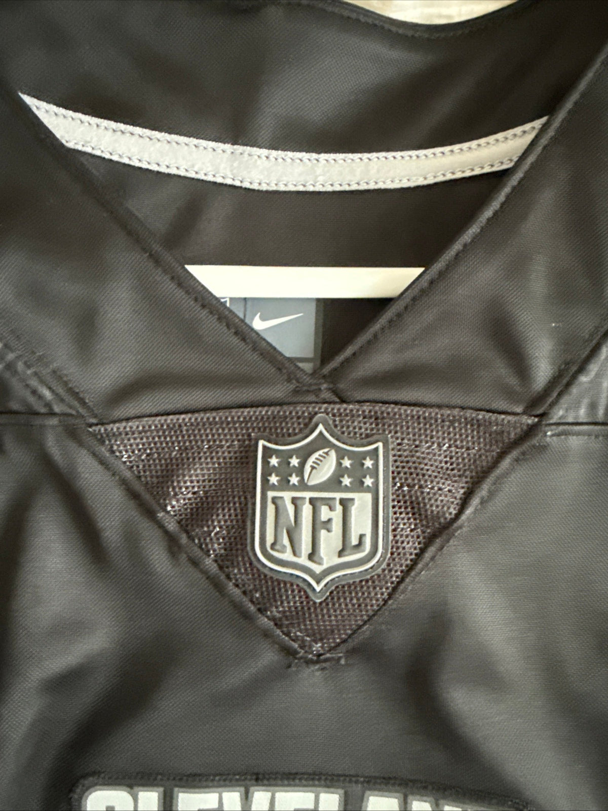 Men’s Nike Baker Mayfield #6 Cleveland Browns RFLCTV Lmtd Jersey Sz XL - RARE - Kyle’s Football Cards