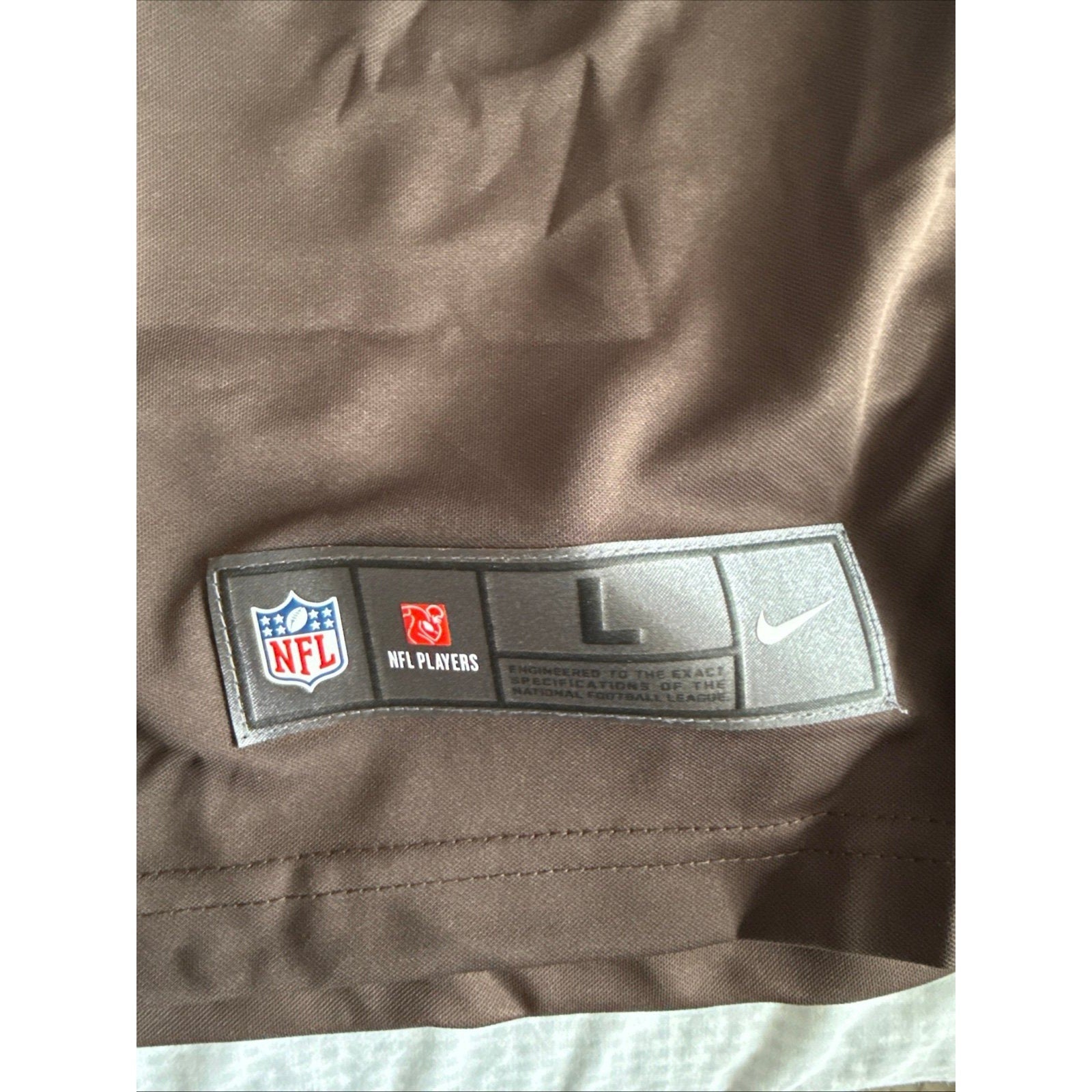 MEN’S NIKE BAKER MAYFIELD 6 CLEVELAND BROWNS VAPOR LMTD JERSEY SZ L - NWT - Kyle’s Football Cards