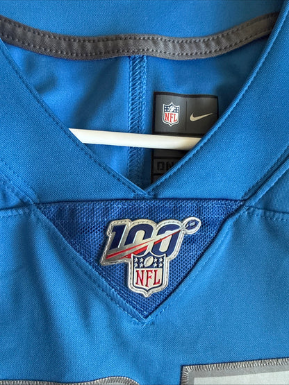 Men's Nike Barry Sanders #20 Detroit Lions NFL 100 Vapor Lmtd Jersey Sz L - RARE - Kyle’s Football Cards