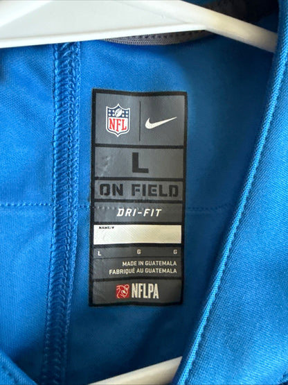 Men's Nike Barry Sanders #20 Detroit Lions NFL 100 Vapor Lmtd Jersey Sz L - RARE - Kyle’s Football Cards