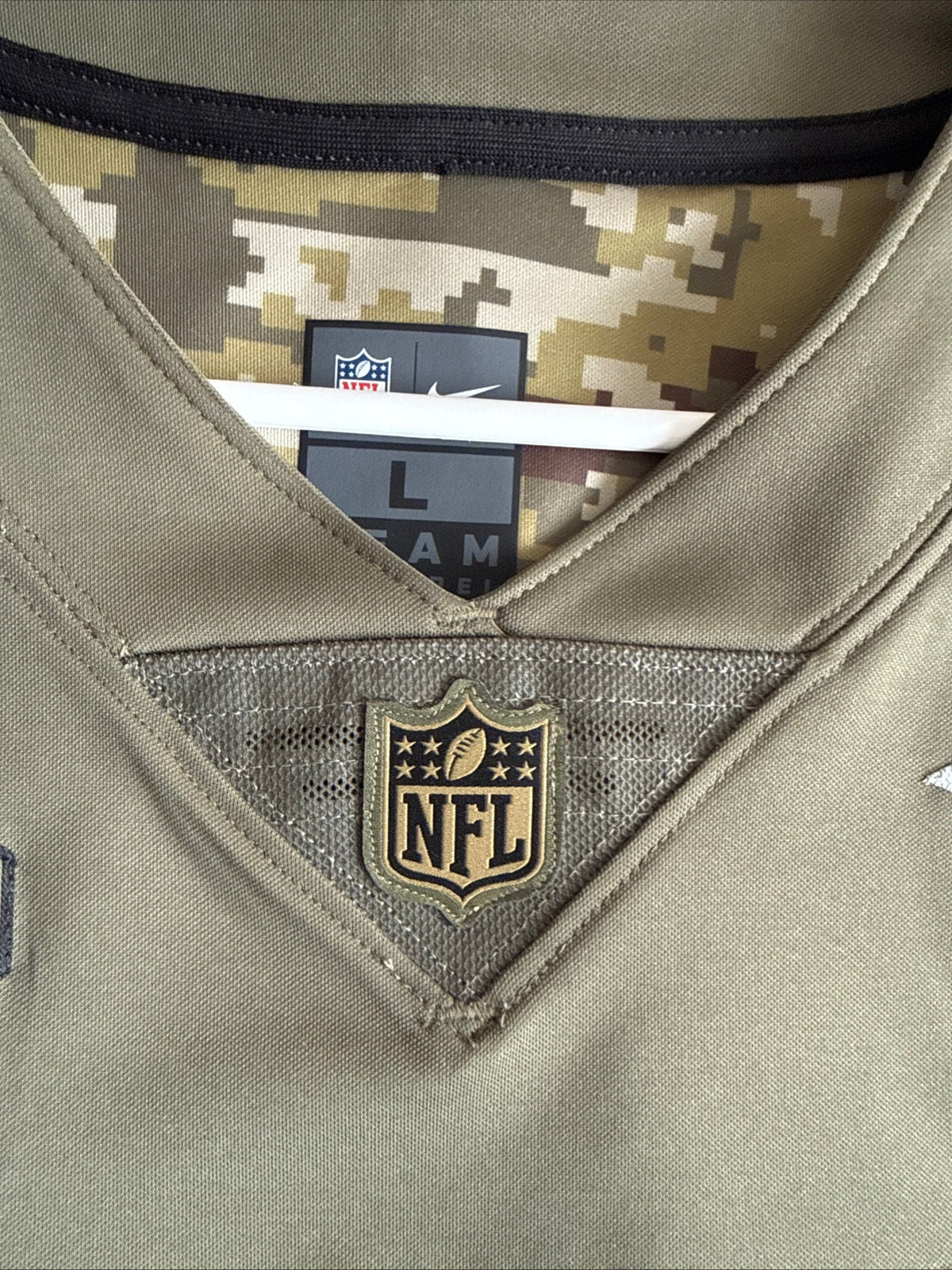 Men's Nike Barry Sanders #20 Detroit Lions Salute To Service Lmtd Jersey Sz L - Kyle’s Football Cards