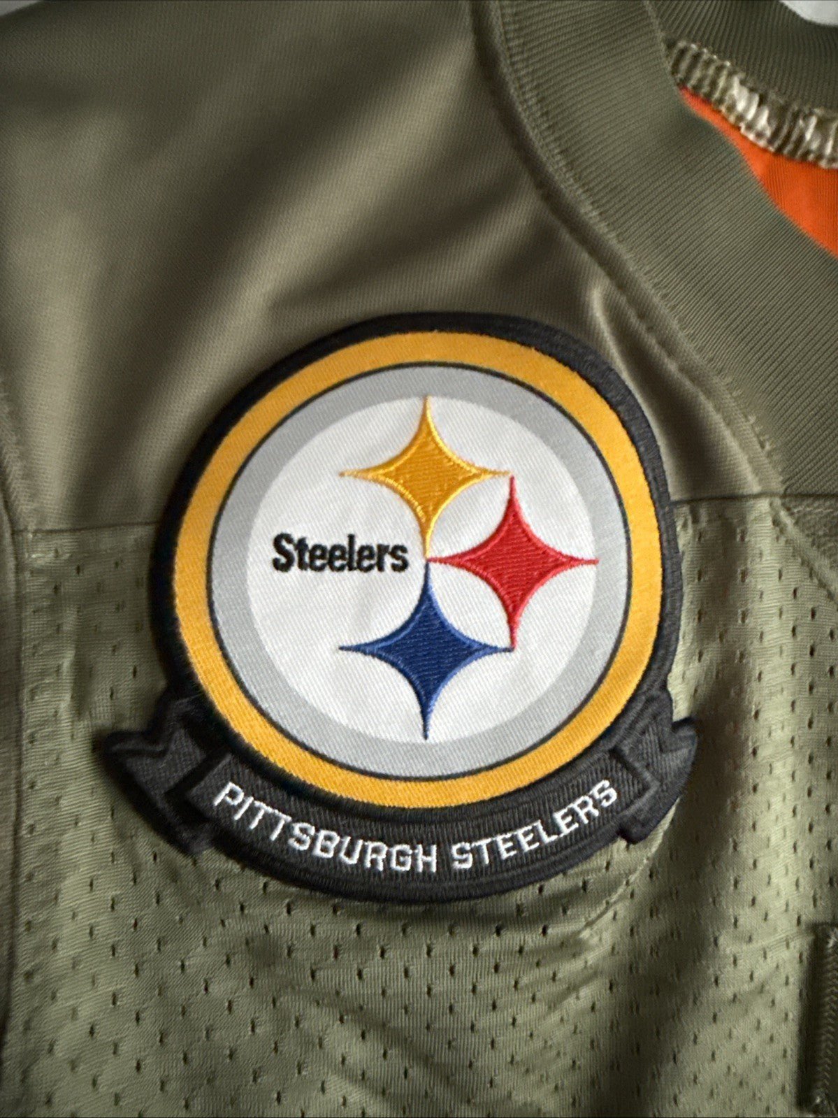 Men’s Nike Ben Roethlisberger #7 Steelers Salute to Service Lmtd Jersey Sz S - Kyle’s Football Cards