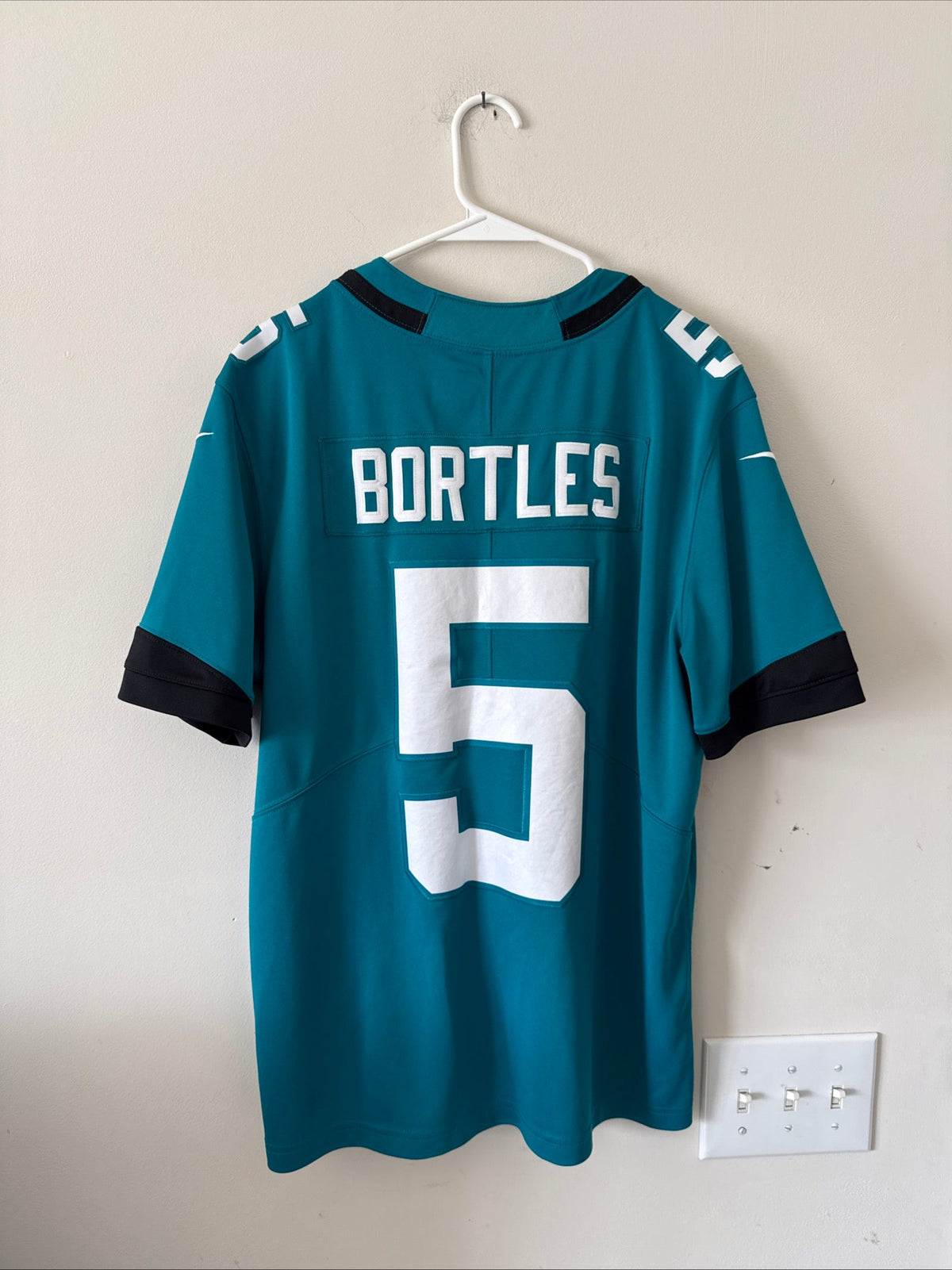 Men's Nike Blake Bortles 5 Jacksonville Jaguars Vapor Lmtd Jersey Sz L - RARE - Kyle’s Football Cards