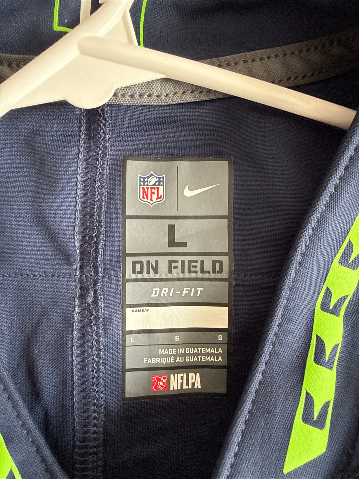 Men's Nike Bobby Wagner 54 Seattle Seahawks Vapor Lmtd NFL Jersey Sz L - RARE - Kyle’s Football Cards