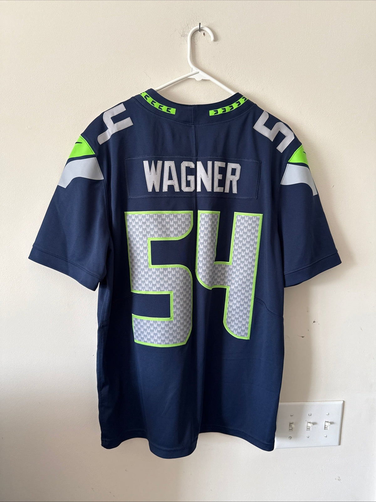 Men's Nike Bobby Wagner 54 Seattle Seahawks Vapor Lmtd NFL Jersey Sz L - RARE - Kyle’s Football Cards