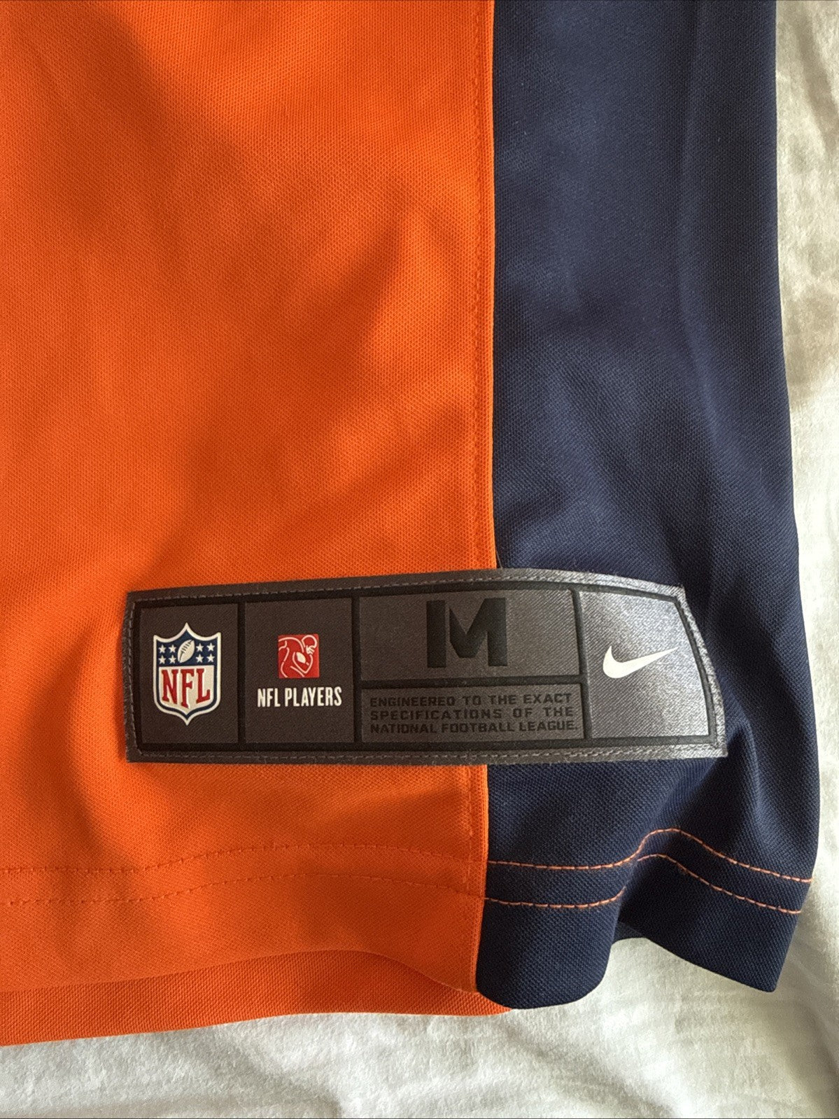 Men’s Nike Bradley Chubb 55 Denver Broncos Vapor Lmtd Jersey Sz M - Orange RARE - Kyle’s Football Cards