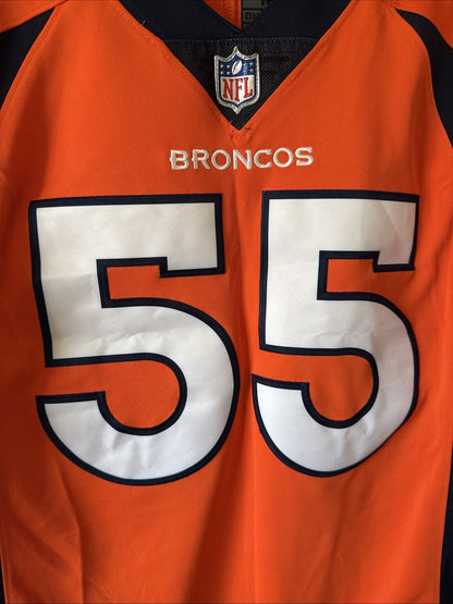 Men’s Nike Bradley Chubb 55 Denver Broncos Vapor Lmtd Jersey Sz M - Orange RARE - Kyle’s Football Cards