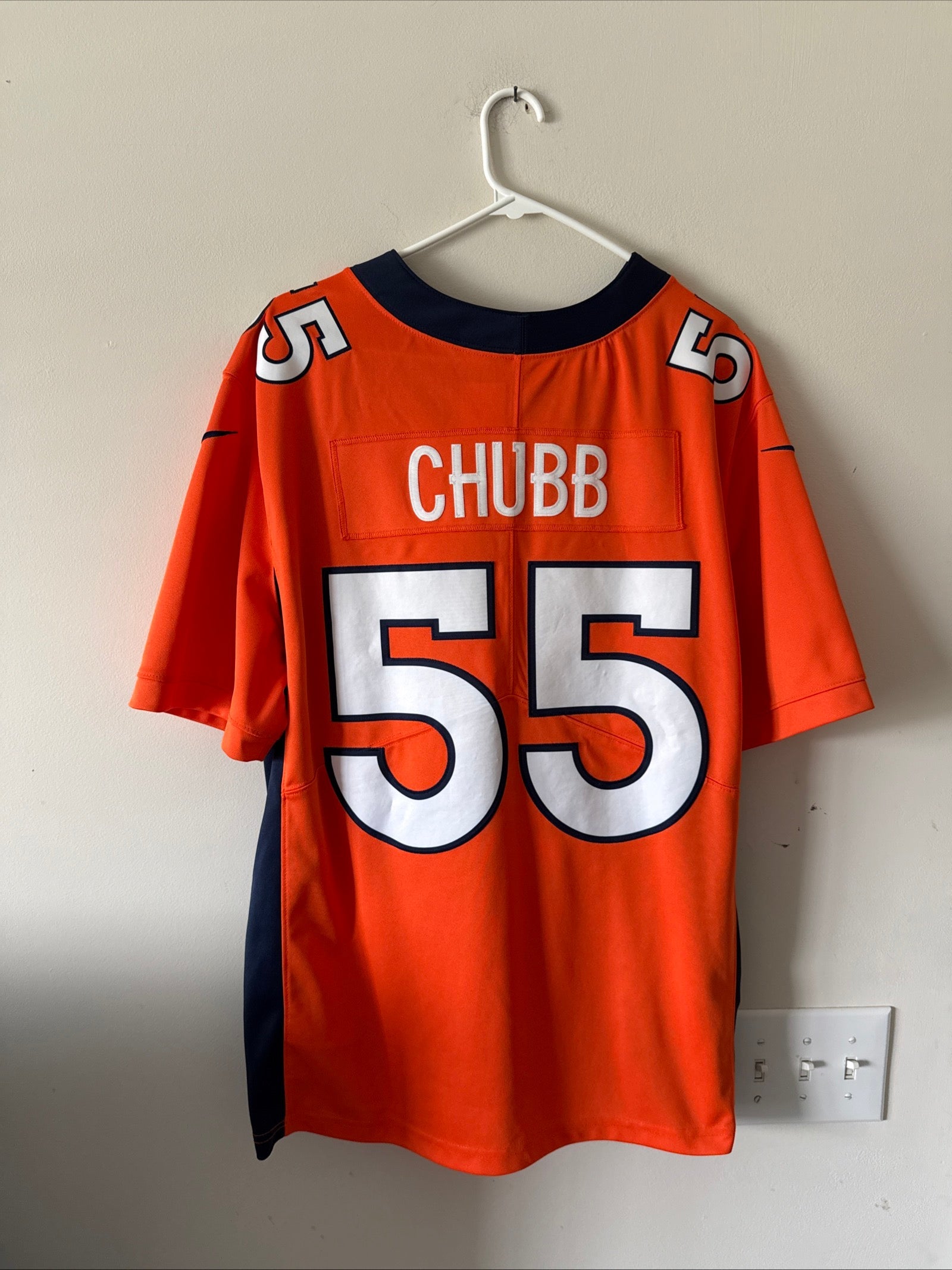 Men’s Nike Bradley Chubb 55 Denver Broncos Vapor Lmtd NFL Jersey Sz XL - RARE - Kyle’s Football Cards