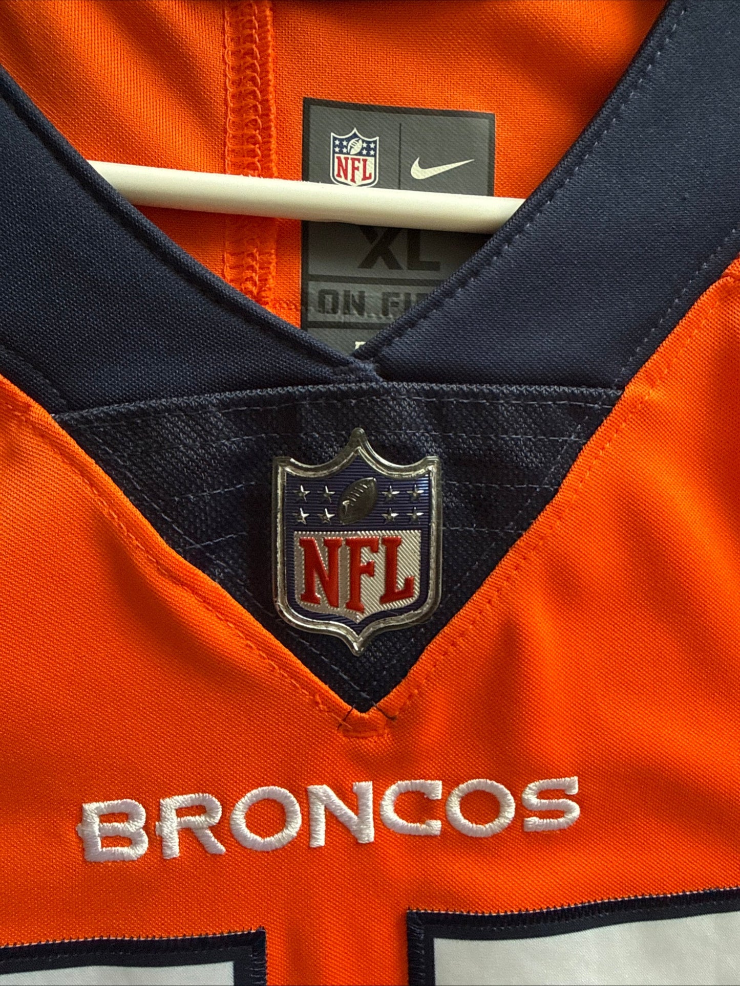 Men’s Nike Bradley Chubb 55 Denver Broncos Vapor Lmtd NFL Jersey Sz XL - RARE - Kyle’s Football Cards