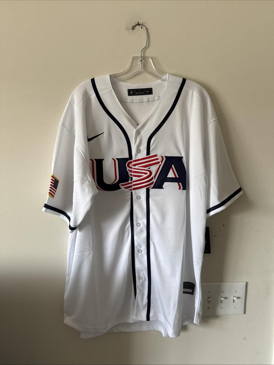 Men’s Nike Bryce Harper #24 Team USA 2026 World Baseball Classic Jersey Sz XL - Kyle’s Football Cards