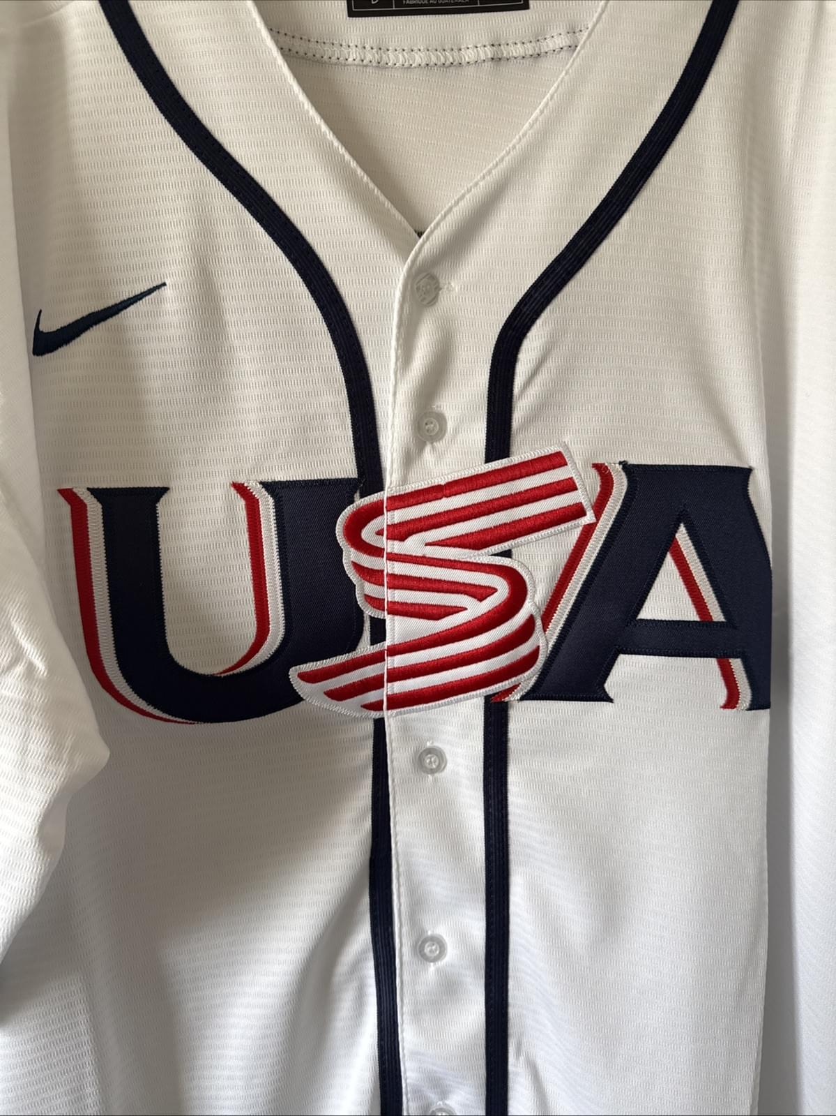 Men’s Nike Bryce Harper #24 Team USA 2026 World Baseball Classic Jersey Sz XL - Kyle’s Football Cards