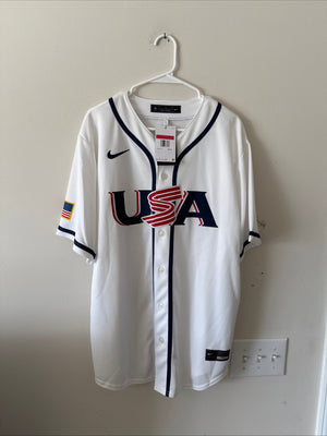 Men’s Nike Bryce Harper #24 Team USA 26’ World Baseball Classic Jersey Sz L RARE
