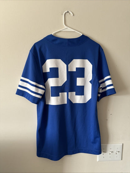 Men’s Nike BYU Cougars 23 Untouchable Football Replica Jersey Sz S - Blue RARE - Kyle’s Football Cards
