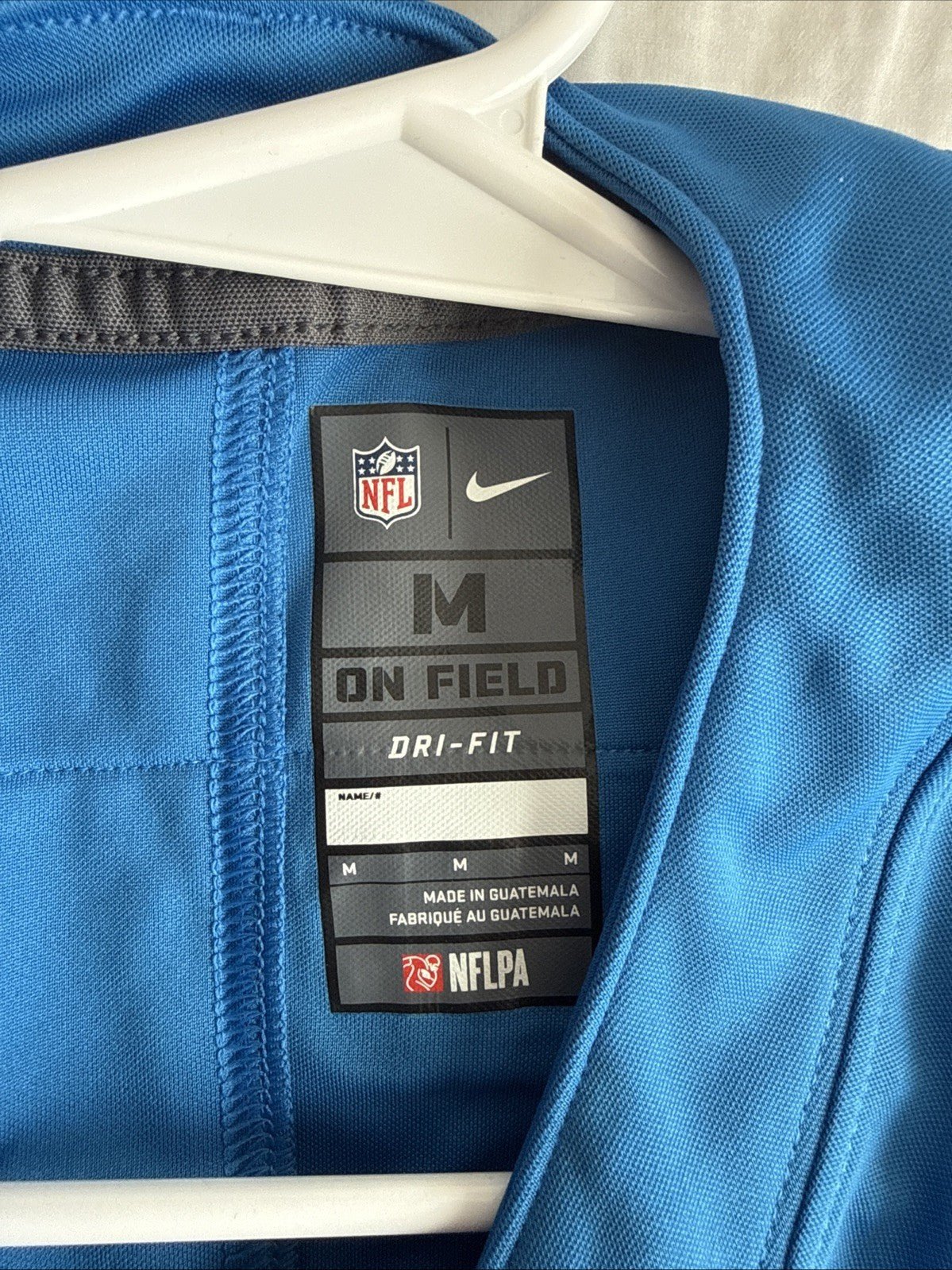 Men’s Nike Calvin Johnson #81 Detroit Lions Vapor Limited Jersey Sz M Blue RARE - Kyle’s Football Cards
