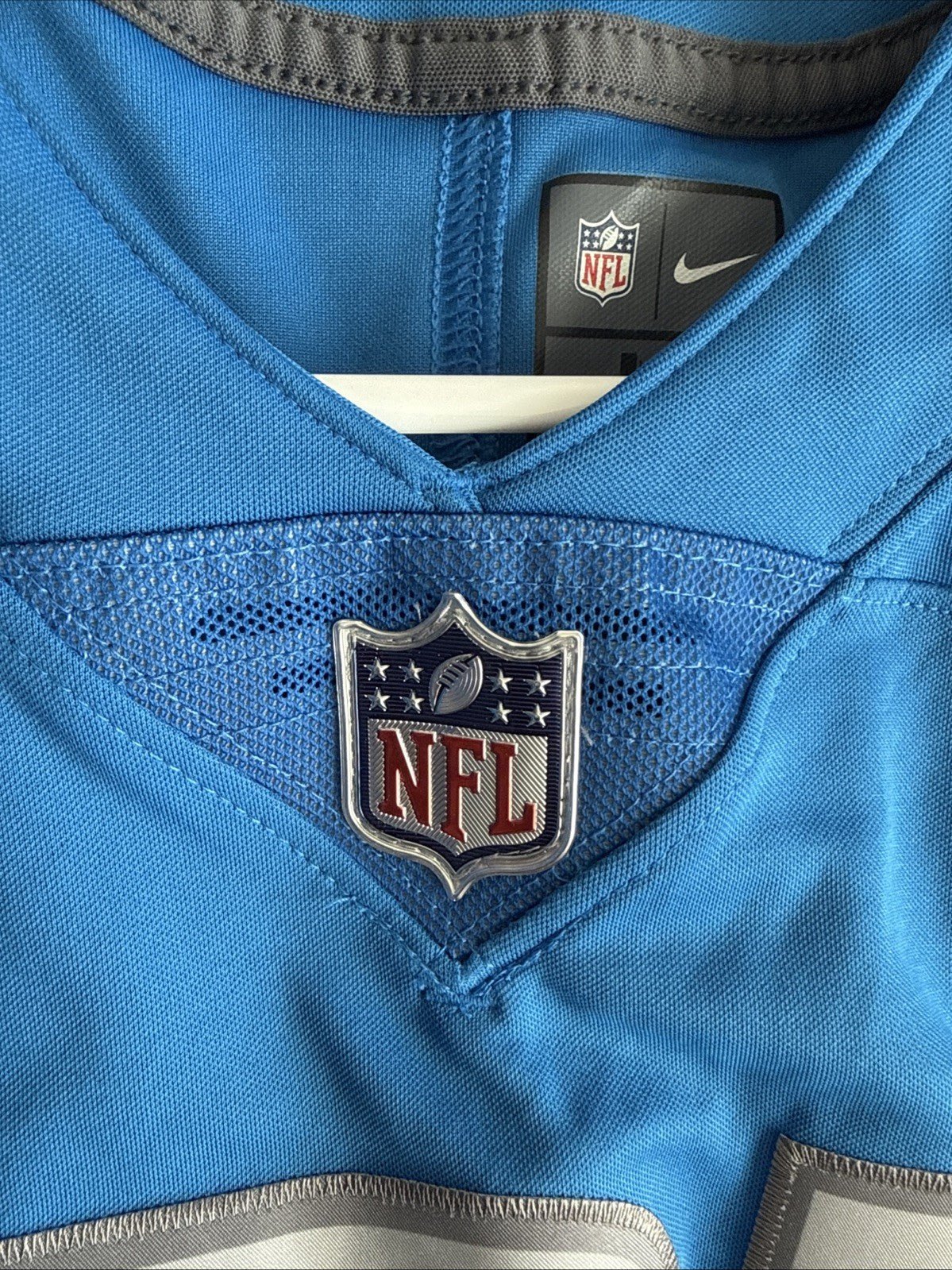 Men’s Nike Calvin Johnson #81 Detroit Lions Vapor Limited Jersey Sz M Blue RARE - Kyle’s Football Cards