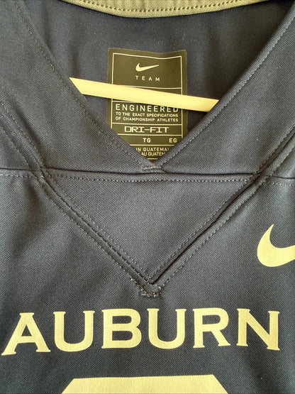 MEN’S NIKE CAM COLEMAN 8 AUBURN TIGERS NCAA FOOTBALL JERSEY SZ XL - BLUE RARE - Kyle’s Football Cards