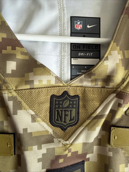 Men's Nike Cam Newton 1 Carolina Panthers Salute to Service Limited Jersey Sz L - Kyle’s Football Cards