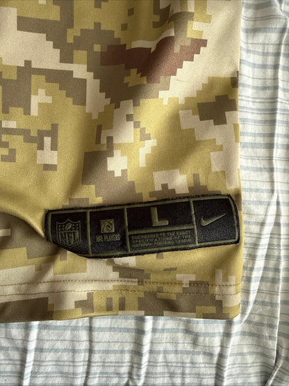 Men's Nike Cam Newton 1 Carolina Panthers Salute to Service Limited Jersey Sz L - Kyle’s Football Cards