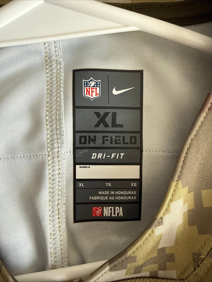 Men's Nike Cam Newton #1 Carolina Panthers Salute to Service Lmtd Jersey Sz XL - Kyle’s Football Cards
